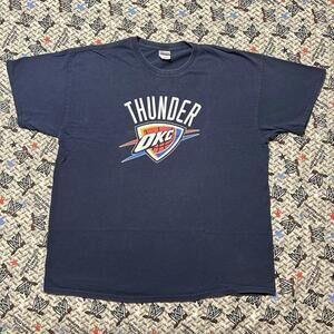 Oklahoma City Thunder Okc Mens Xl T Shirt Big Logo